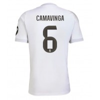 Stroje piłkarskie Real Madrid Eduardo Camavinga #6 Koszulka Podstawowej 2025-26 Krótki Rękaw